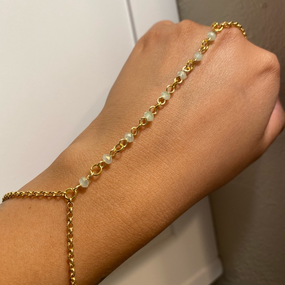 Crystal slave bracelet
